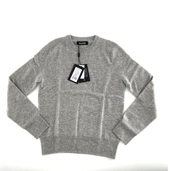 Naadam Women's Cement The Original Cashmere Sweater Size XXS - Picture 4 of 13